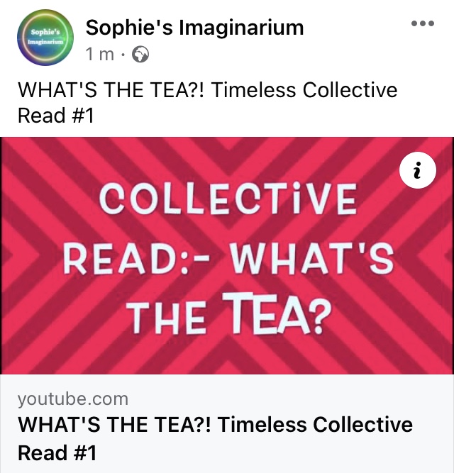 WHAT’S THE TEA?! Timeless Collective Read&nbsp;#1