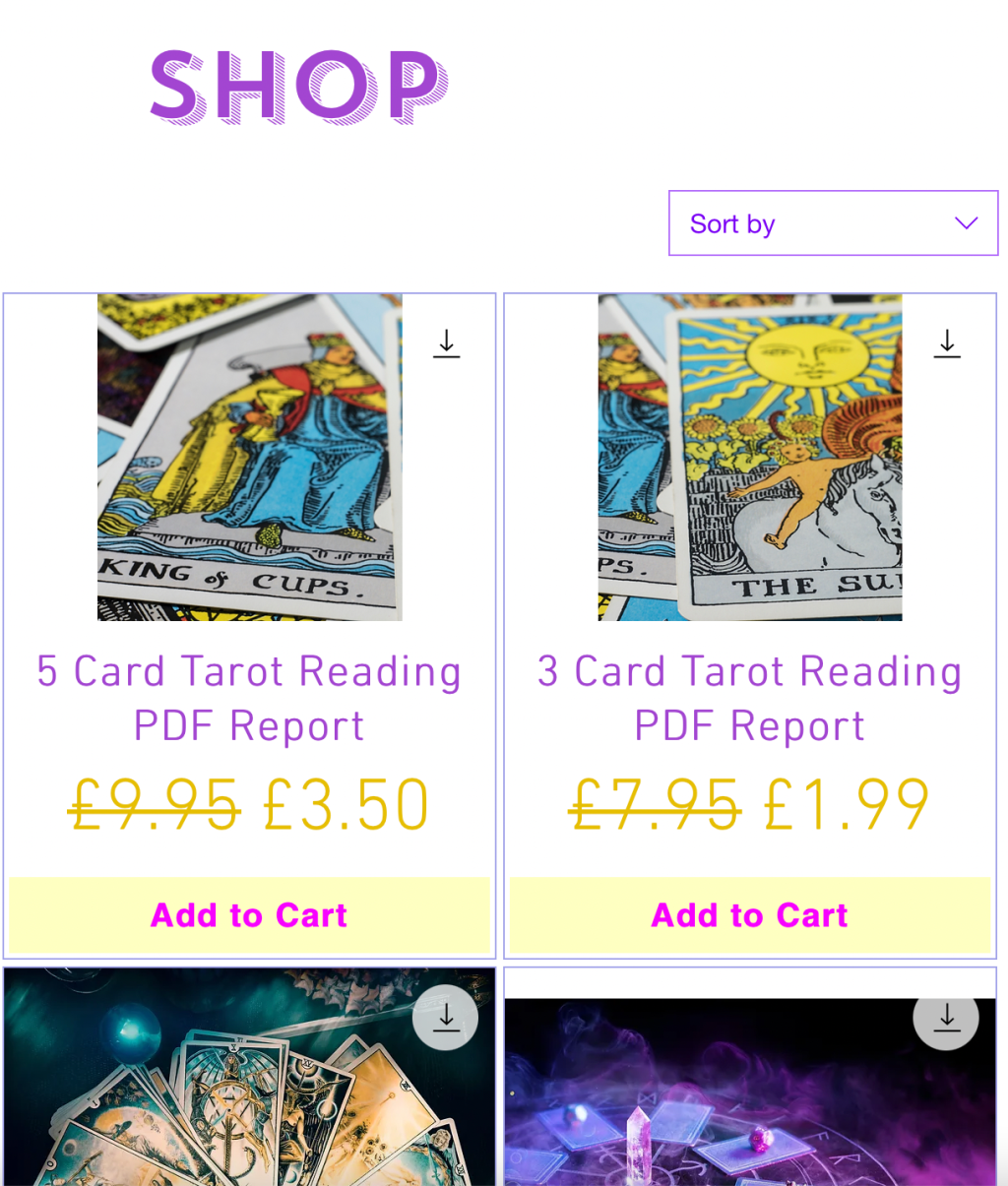 All my products and services are now launched and live on my&nbsp;site