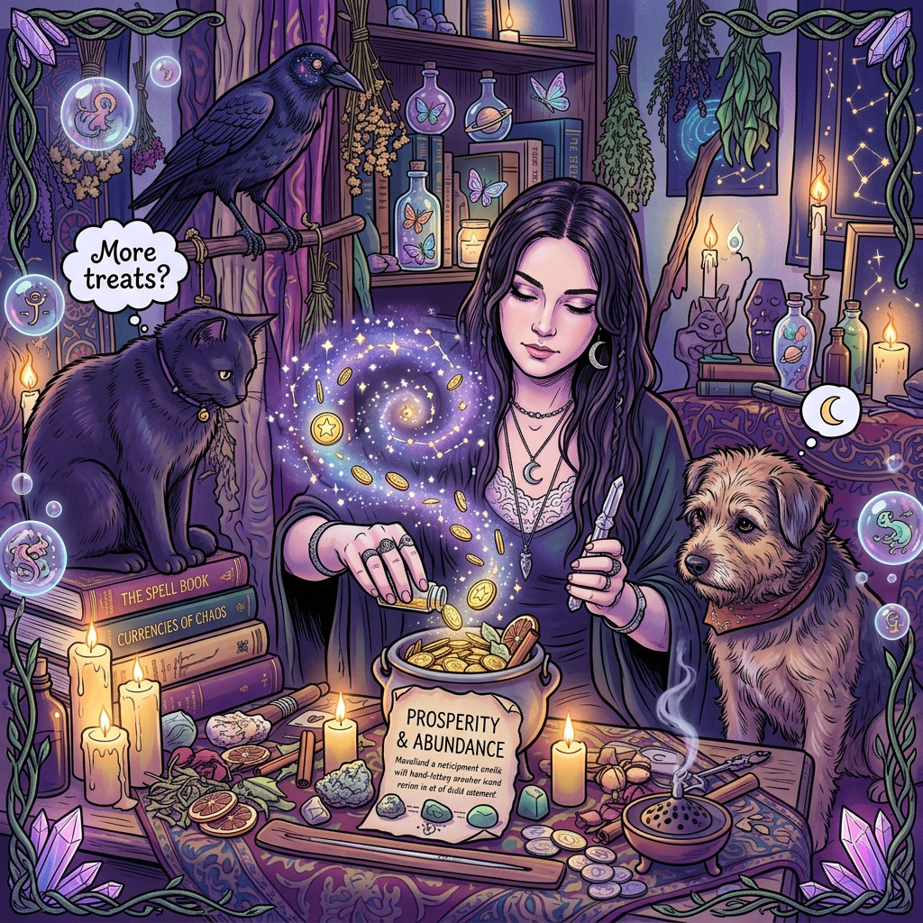 Make scene more whimsical and dreamy